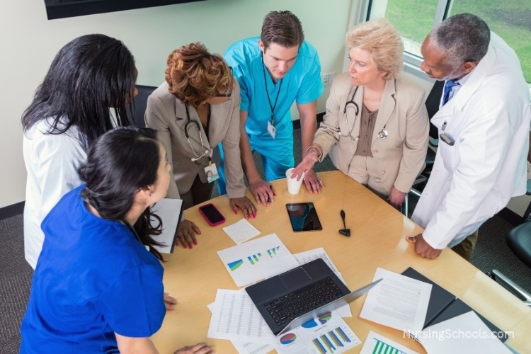 Nurse Administrator manages departmental budgets and makes decisions about staffing.