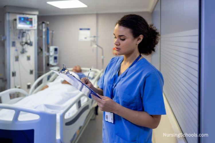 BSN program clinicals are integrated with classroom coursework.