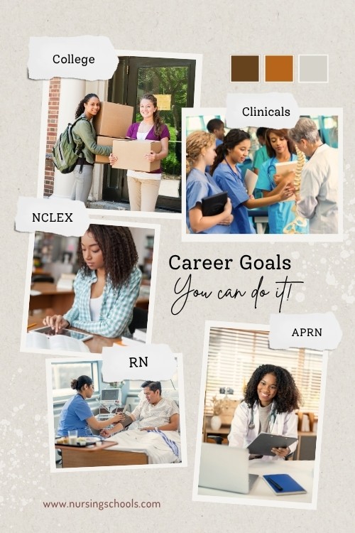 Journey of a nursing student from college, to clinicals, NCLEX-RN exam, working as an RN, to private practice APRN.